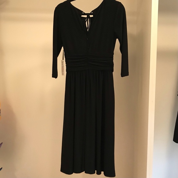 Ellen Tracy Dress w Pockets - Picture 2 of 5